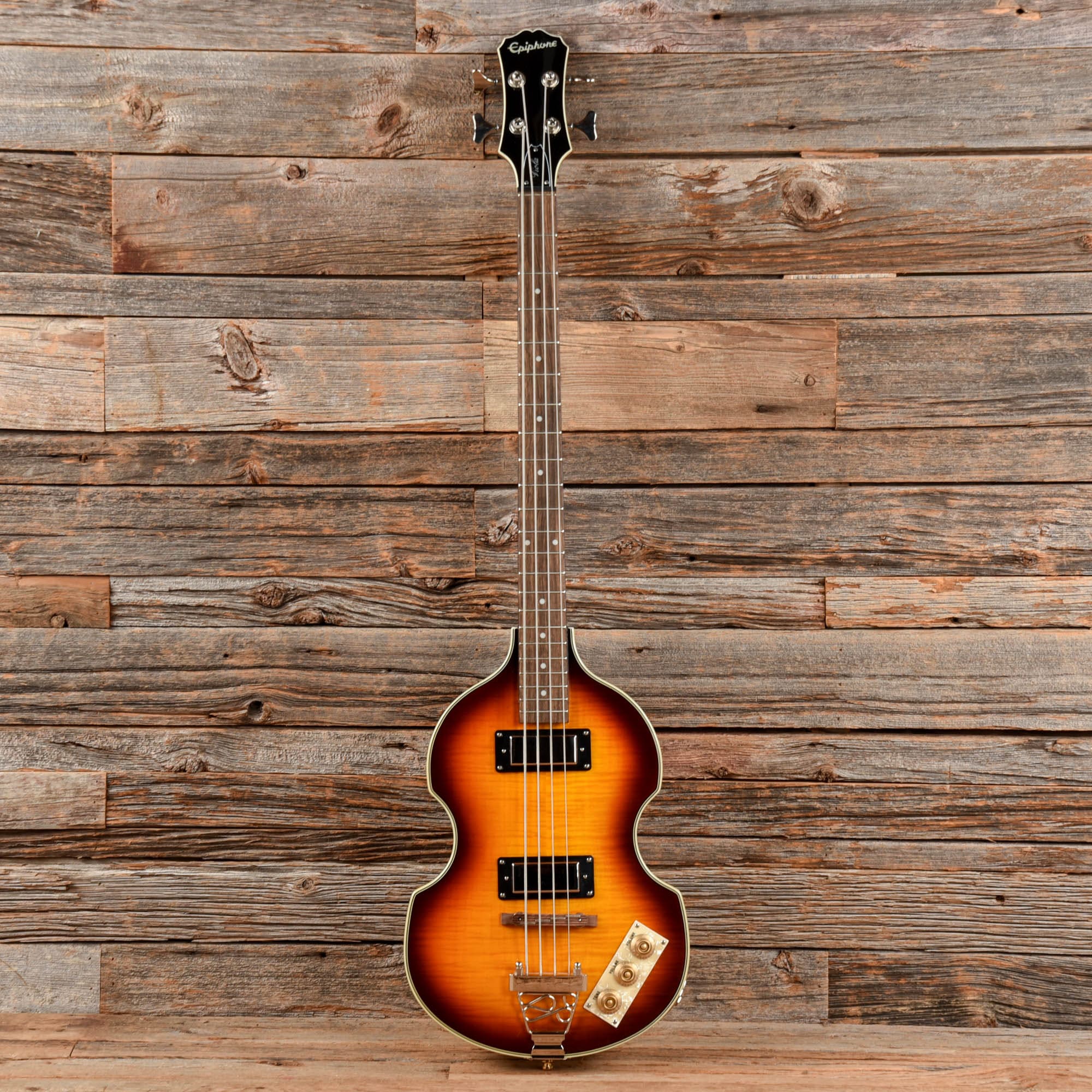Epiphone Viola Bass Sunburst 2021 Bass Guitars / 4-String