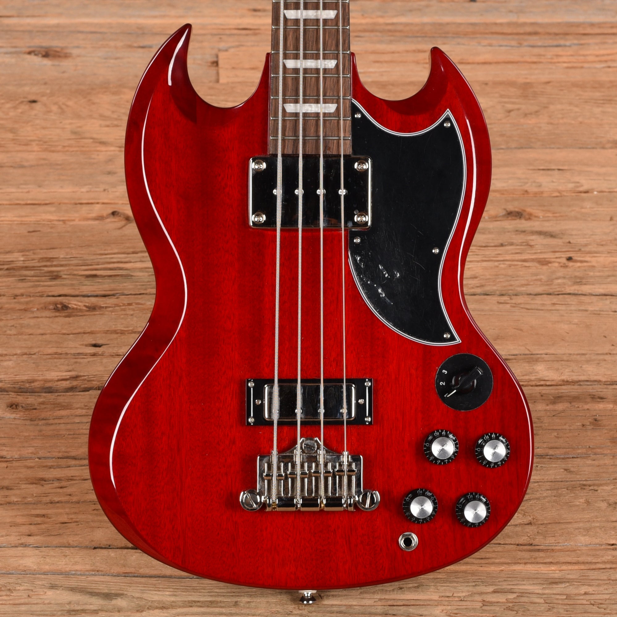Epiphone EB-3 Cherry 2024 Bass Guitars