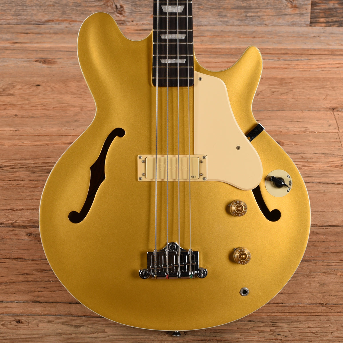 Epiphone Jack Casady Bass Gold 2008 Bass Guitars