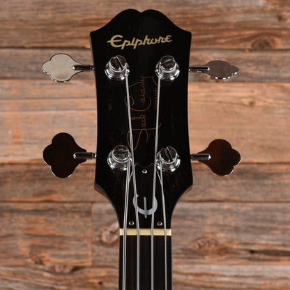 Epiphone Jack Casady Bass Gold 2008 Bass Guitars