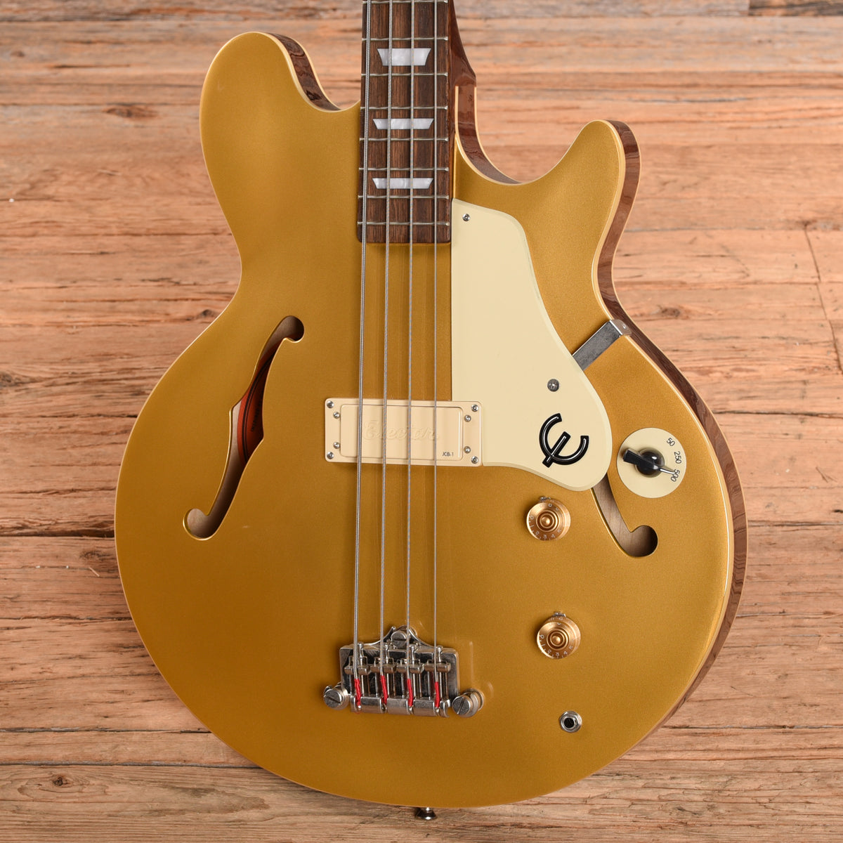 Epiphone Jack Casady Bass Gold 2022 Bass Guitars