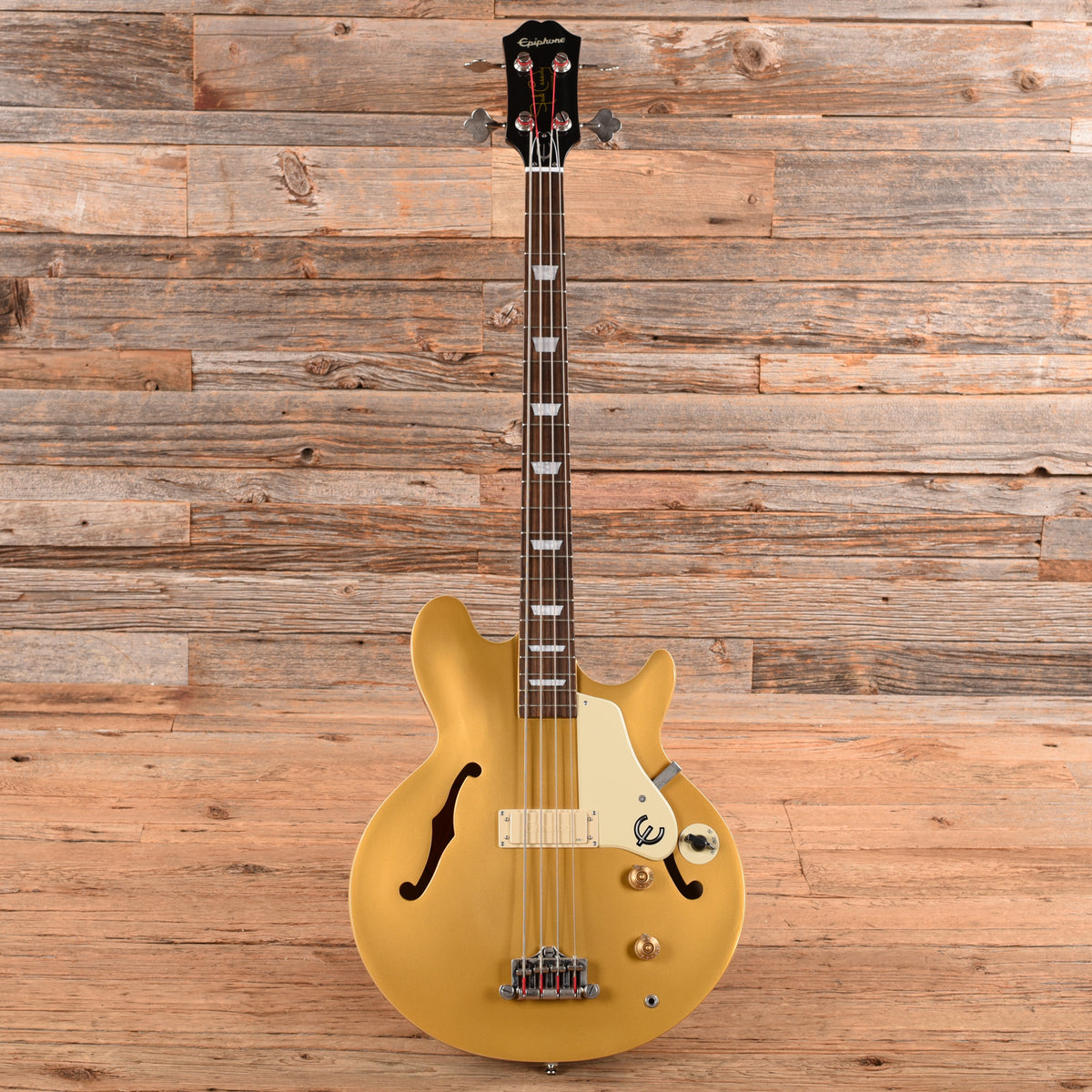 Epiphone Jack Casady Bass Gold 2022 Bass Guitars