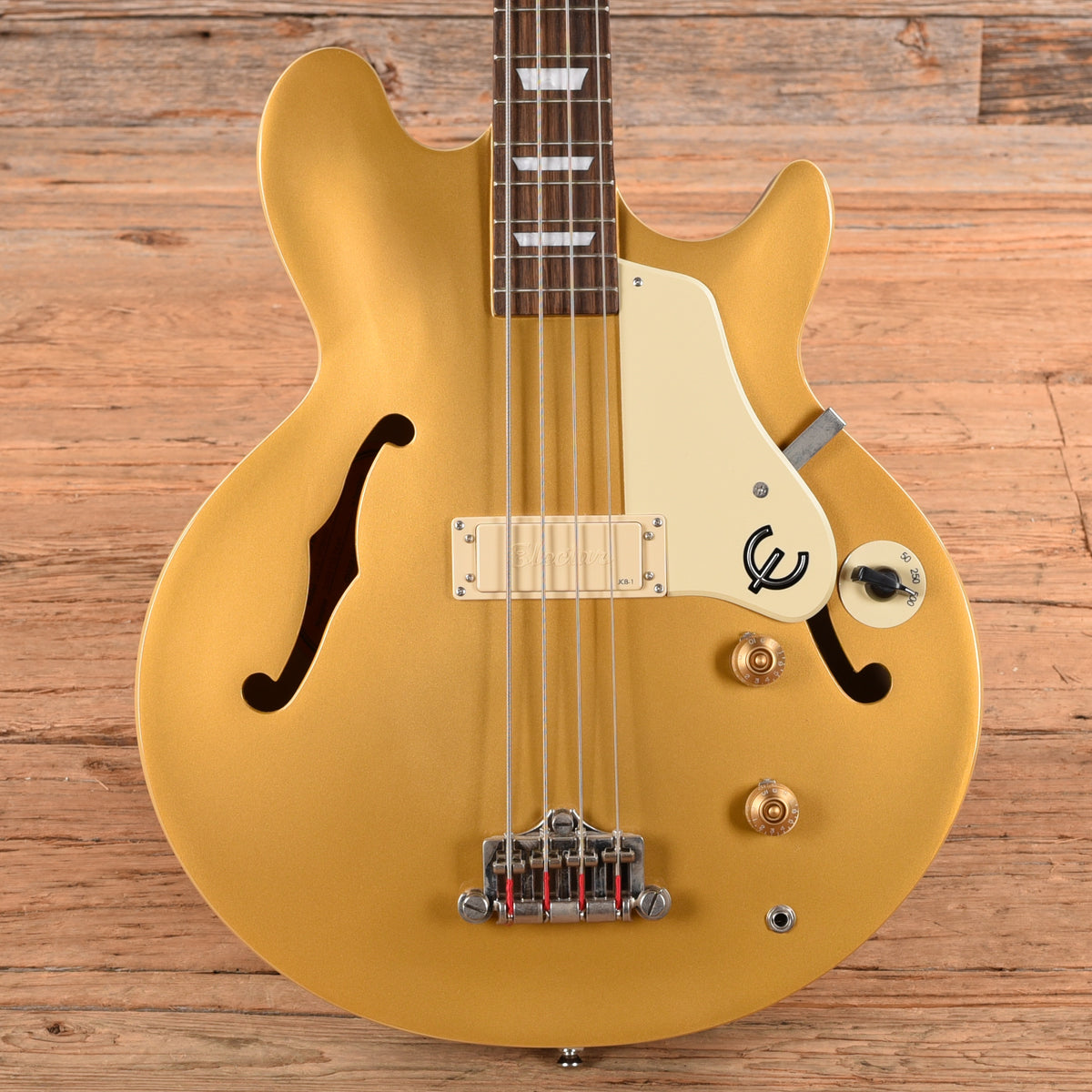Epiphone Jack Casady Bass Gold 2022 Bass Guitars