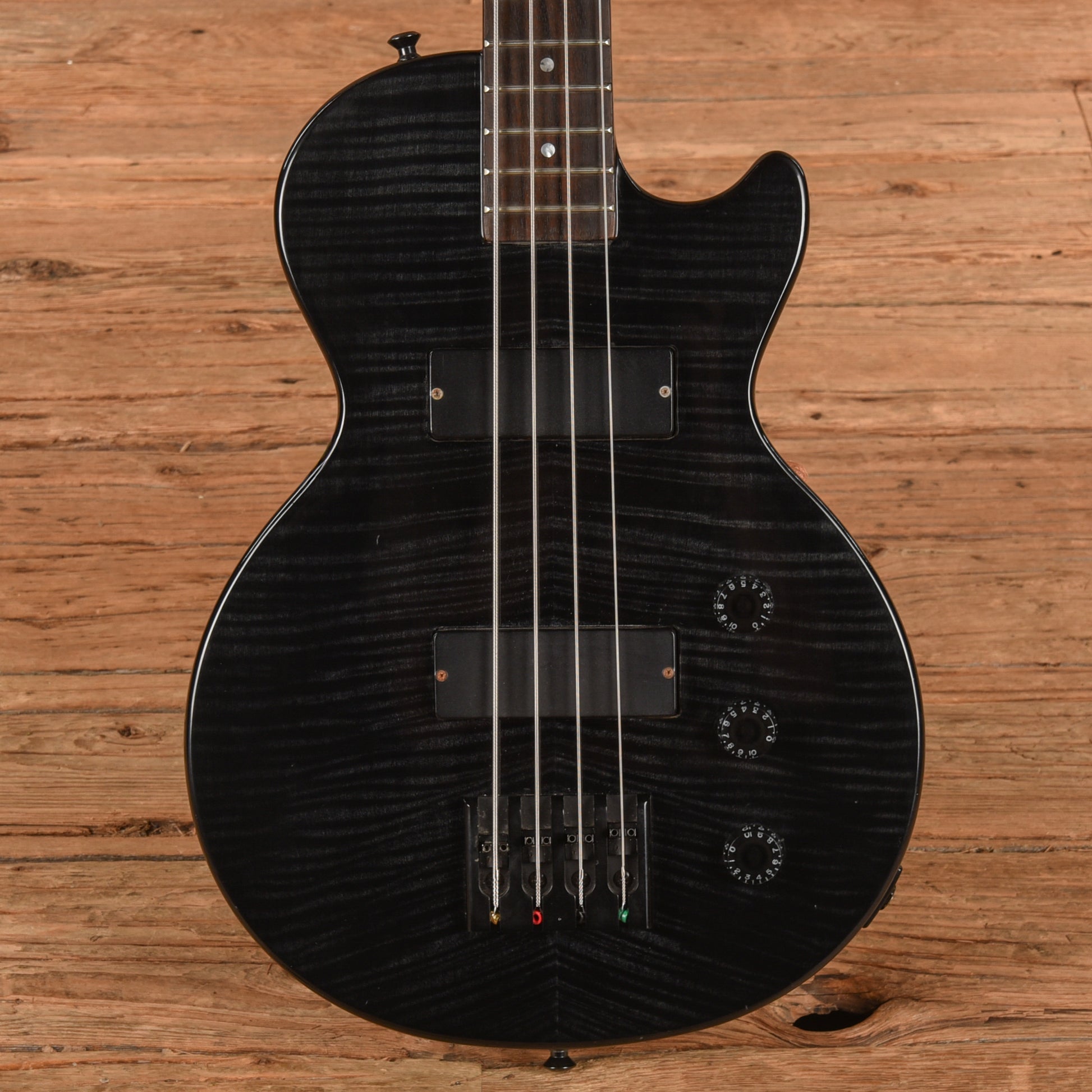 Epiphone Les Paul Special Bass Trans-Black 2010 Bass Guitars