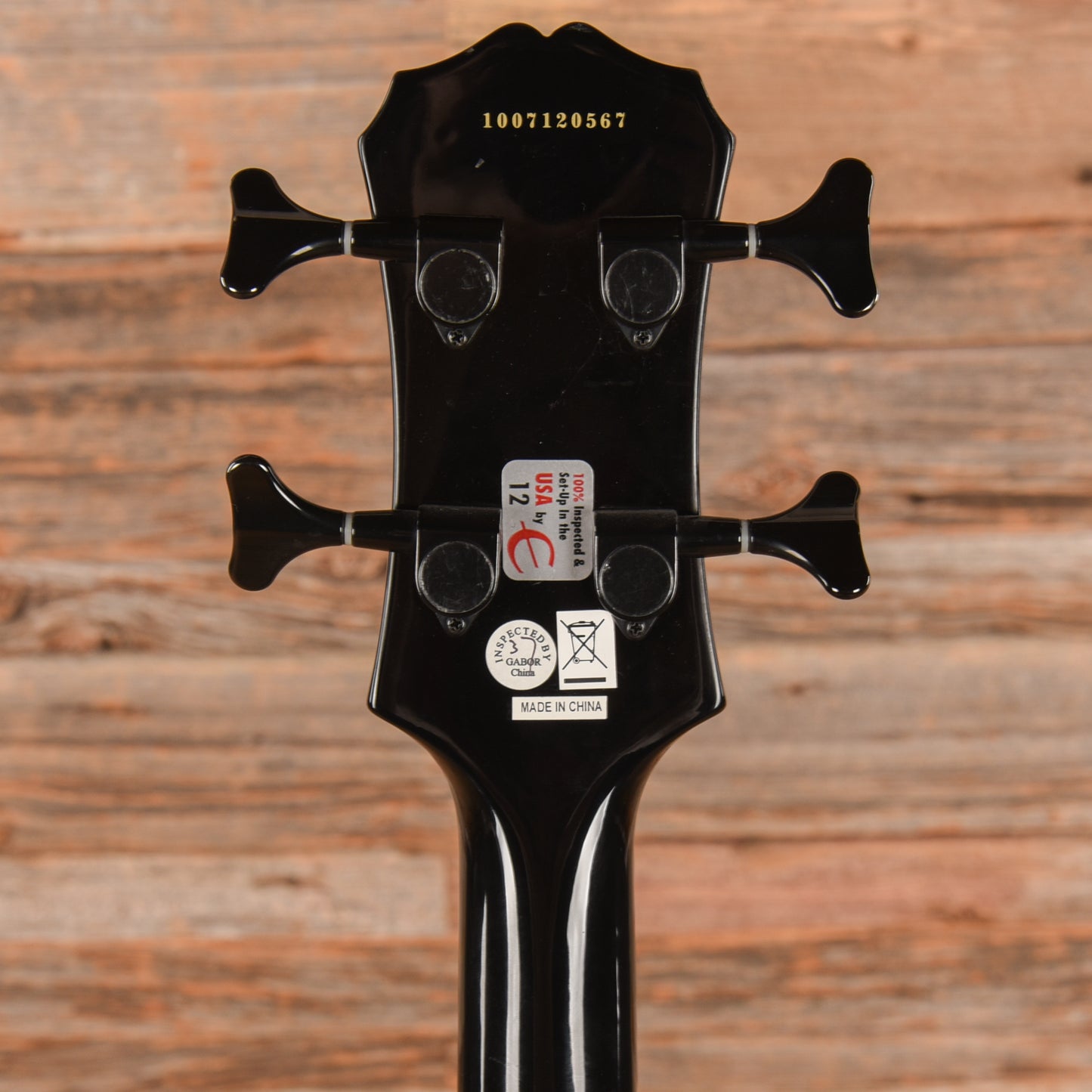 Epiphone Les Paul Special Bass Trans-Black 2010 Bass Guitars