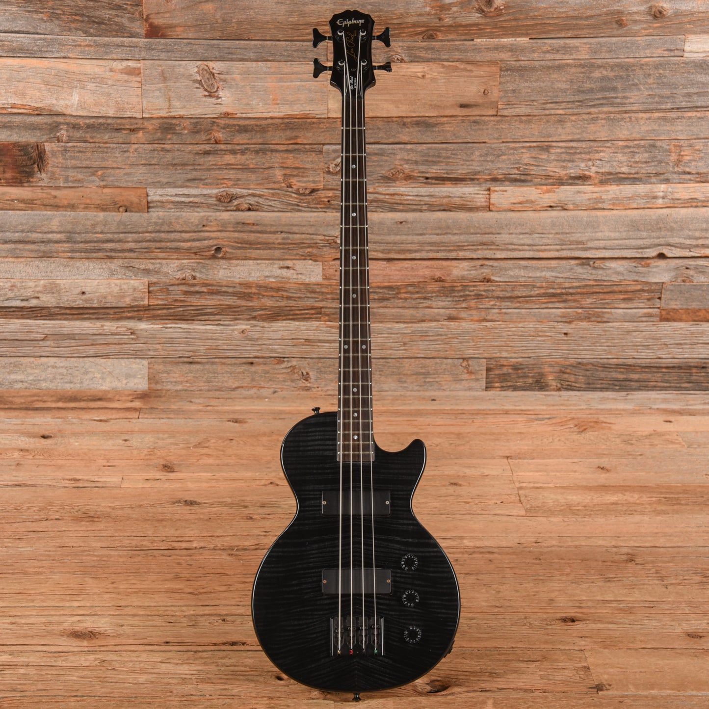 Epiphone Les Paul Special Bass Trans-Black 2010 Bass Guitars