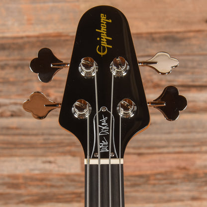 Epiphone Mike Dirnt Signature Grabber G-3 Bass Silverburst 2025 Bass Guitars