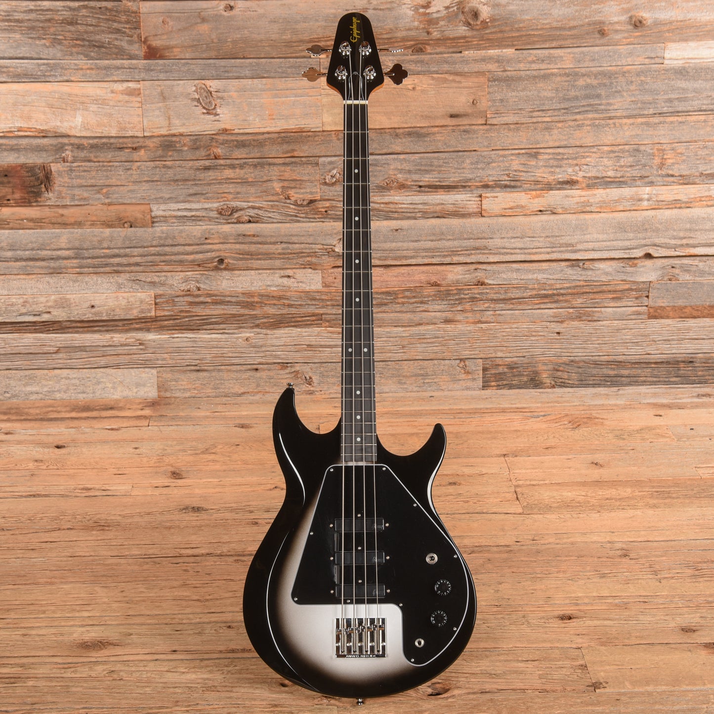 Epiphone Mike Dirnt Signature Grabber G3 Silverburst 2025 Bass Guitars