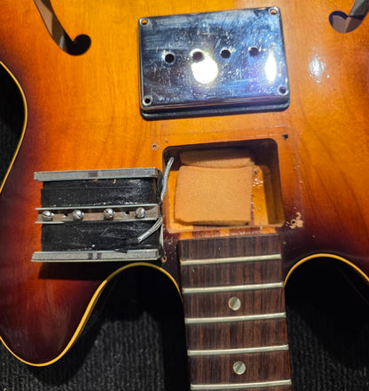 Epiphone Rivoli Sunburst 1960s Bass Guitars