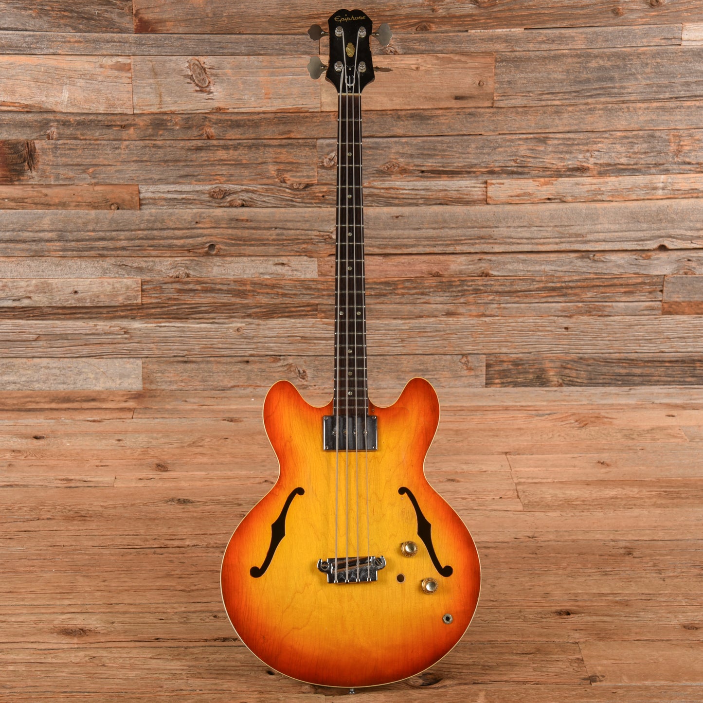 Epiphone Rivoli Sunburst 1966 Bass Guitars