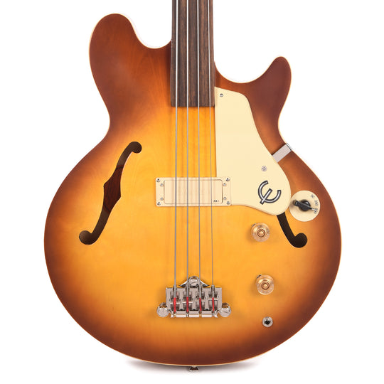 Epiphone Artist Jack Casady Fretless Bass Aged Royal Tan Bass Guitars / Fretless