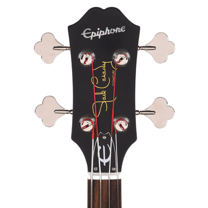 Epiphone Artist Jack Casady Fretless Bass Aged Royal Tan Bass Guitars / Fretless