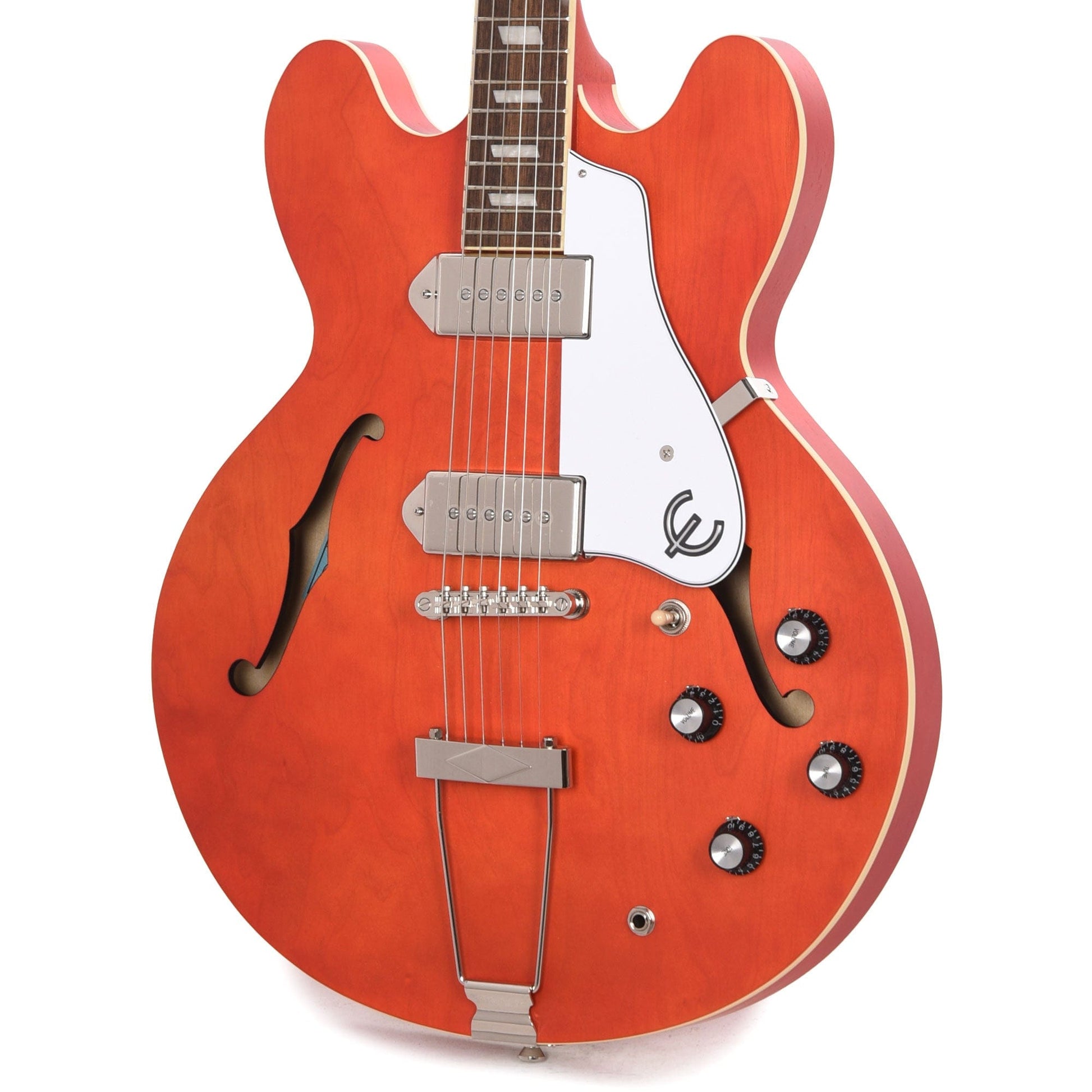 Epiphone Casino Worn Sunrise Orange Electric Guitars / Archtop