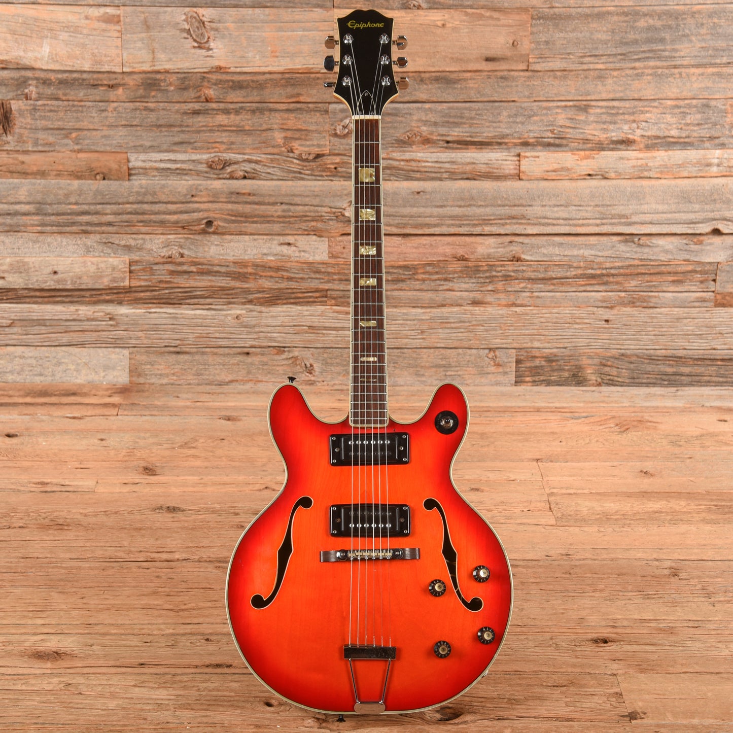 Epiphone 5102/TE Red Burst 1970s Electric Guitars