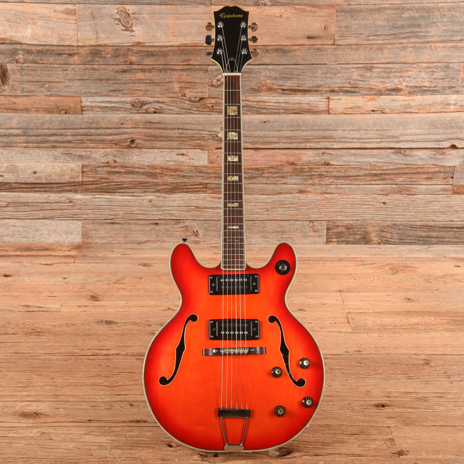 Epiphone 5102/TE Red Burst 1970s Electric Guitars