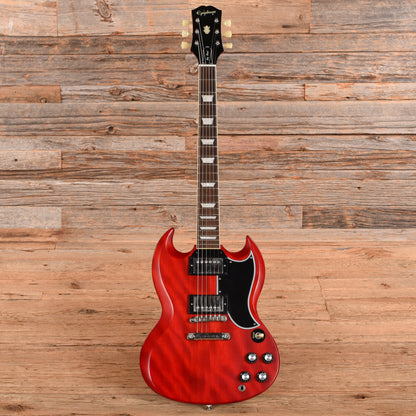 Epiphone '61 Les Paul SG Standard Aged Cherry 2021 Electric Guitars