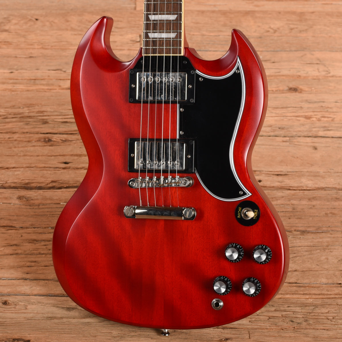 Epiphone '61 Les Paul SG Standard Aged Cherry 2021 Electric Guitars