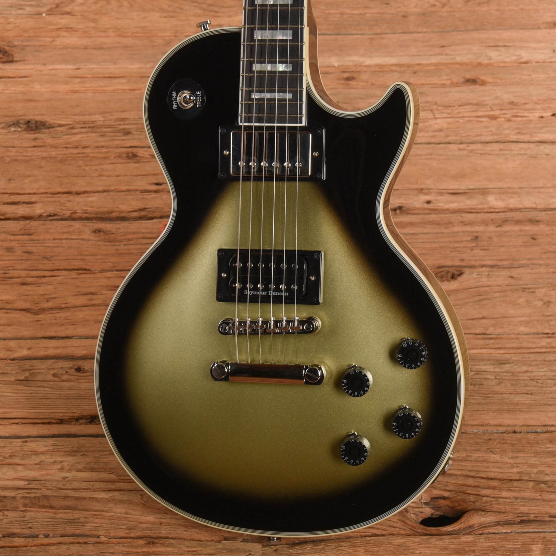 Epiphone Adam Jones 1979 Les Paul Custom Silverburst 2024 Electric Guitars