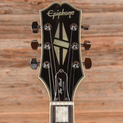 Epiphone Adam Jones Signature Art Series Les Paul Custom "Sensation" Silverburst 2023 Electric Guitars