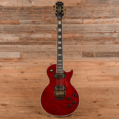 Epiphone Alex Lifeson Signature Les Paul Custom Axcess Ruby 2023 Electric Guitars