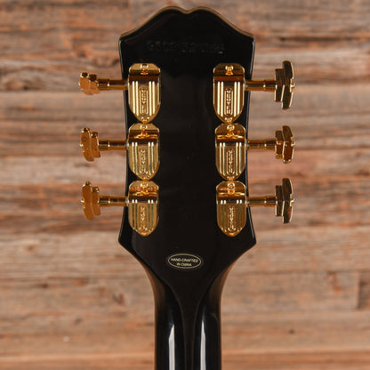 Epiphone Artist Joe Bonamassa ‘59 Les Paul Custom Antique Ebony w/Nerdville Hardshell Case Electric Guitars