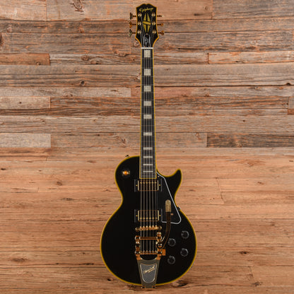 Epiphone Artist Joe Bonamassa ‘59 Les Paul Custom Antique Ebony w/Nerdville Hardshell Case Electric Guitars