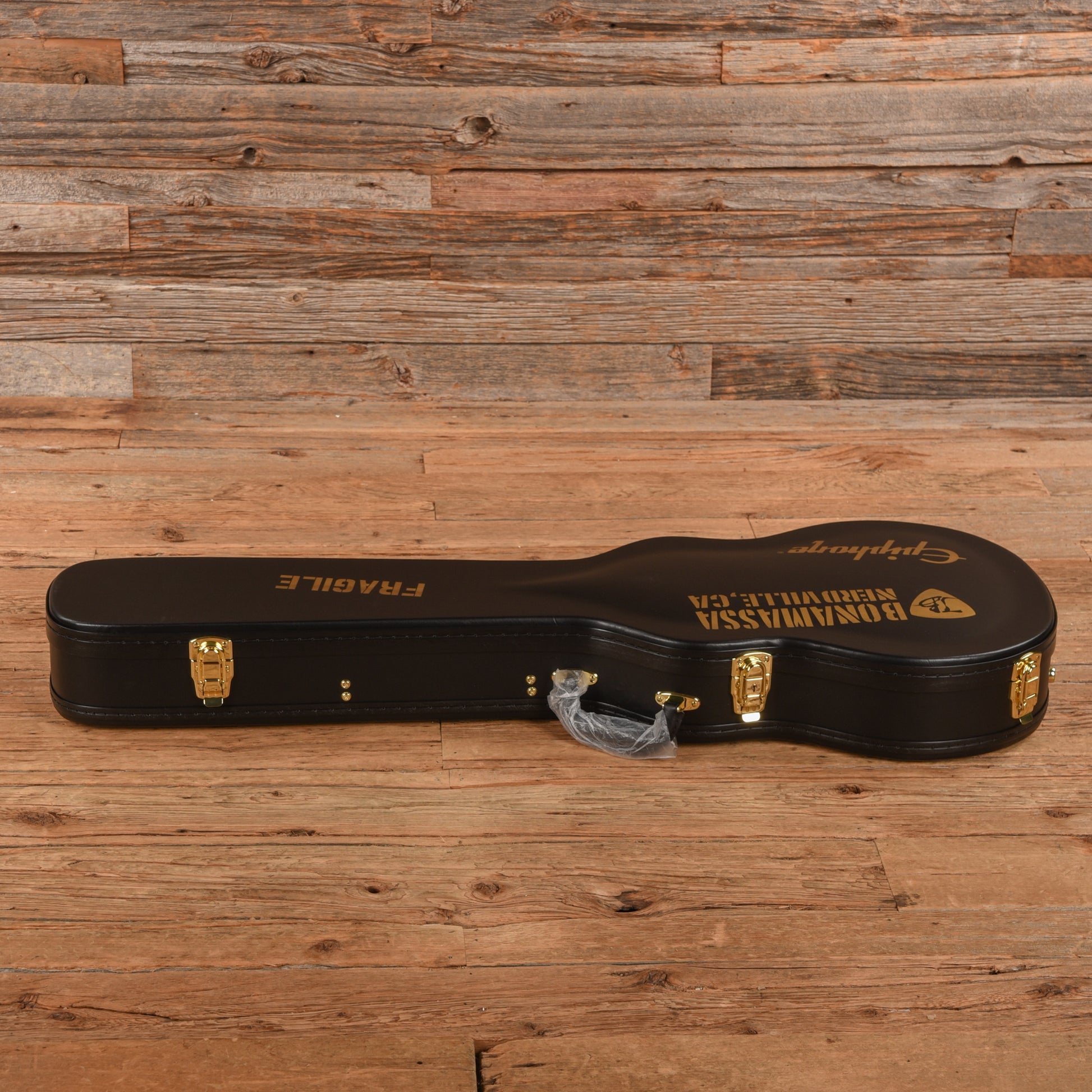 Epiphone Artist Joe Bonamassa ‘59 Les Paul Custom Antique Ebony w/Nerdville Hardshell Case Electric Guitars