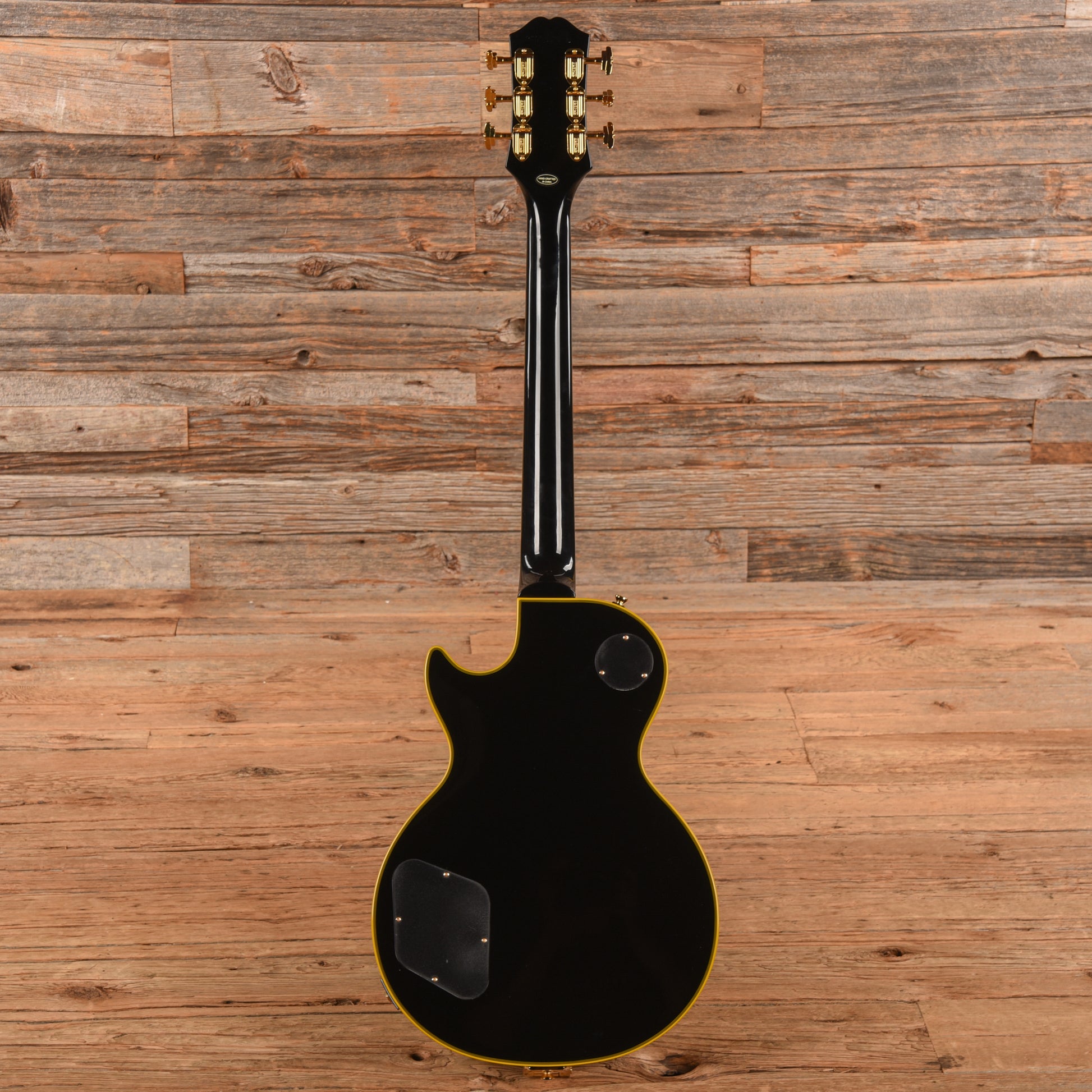 Epiphone Artist Joe Bonamassa ‘59 Les Paul Custom Antique Ebony w/Nerdville Hardshell Case Electric Guitars