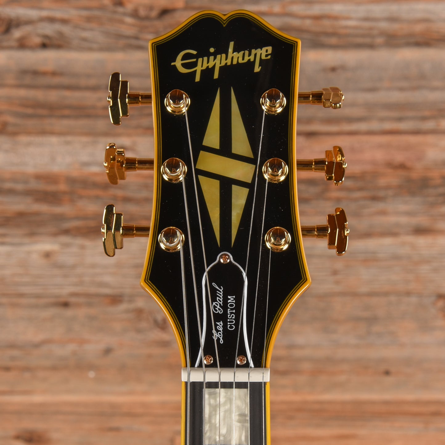 Epiphone Artist Joe Bonamassa ‘59 Les Paul Custom Antique Ebony w/Nerdville Hardshell Case Electric Guitars