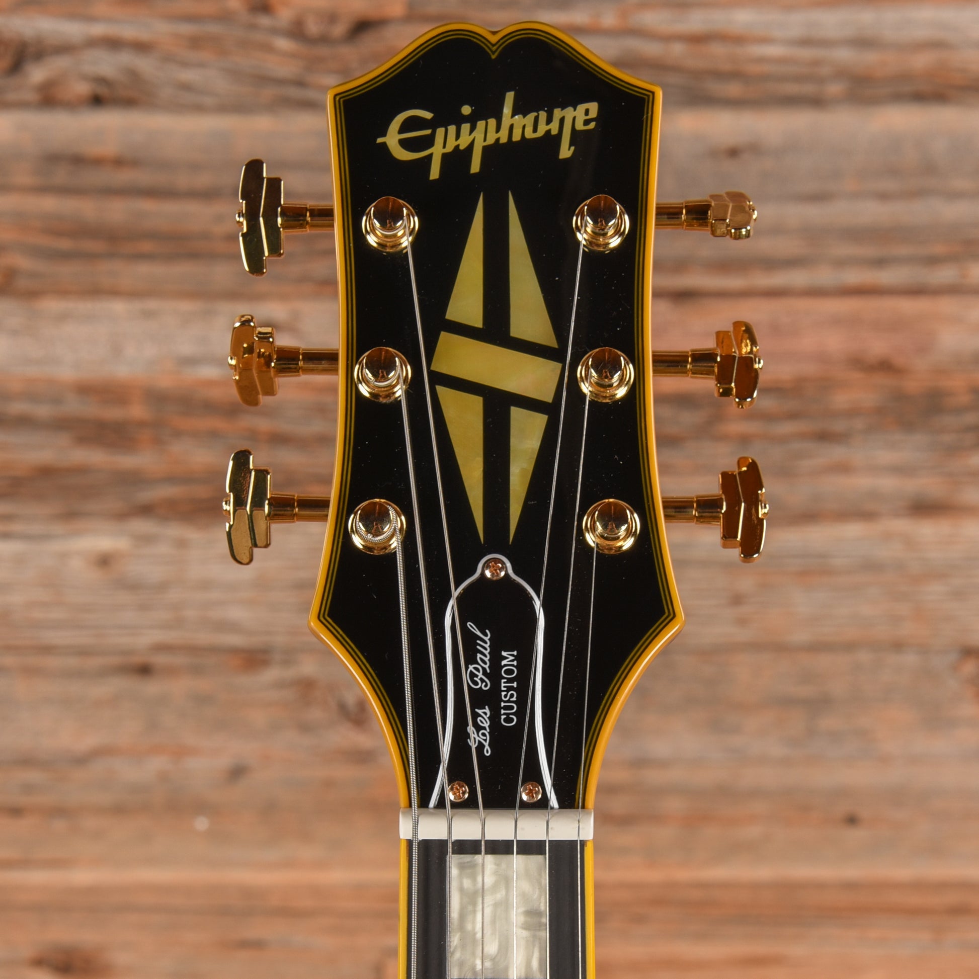 Epiphone Artist Joe Bonamassa ‘59 Les Paul Custom Antique Ebony w/Nerdville Hardshell Case Electric Guitars