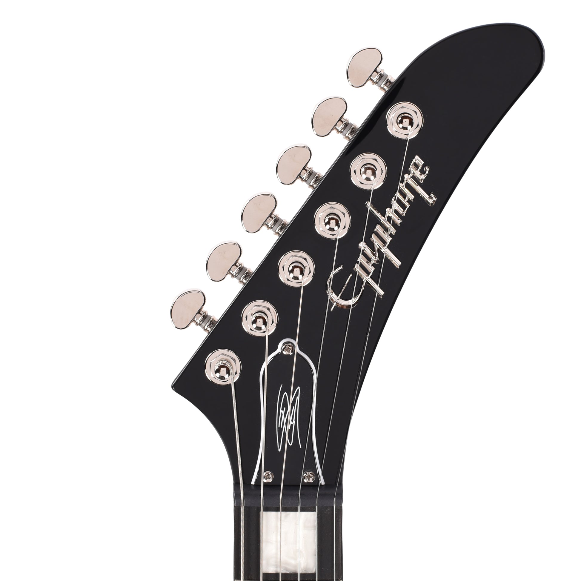 Epiphone Artist Lzzy Hale Explorer Custom Black Diamond Holographic Sparkle Electric Guitars