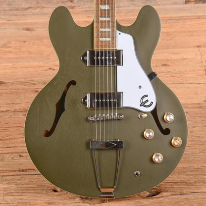 Epiphone Casino Worn Olive Drab 2021 Electric Guitars