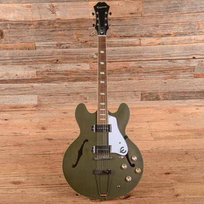 Epiphone Casino Worn Olive Drab 2021 Electric Guitars