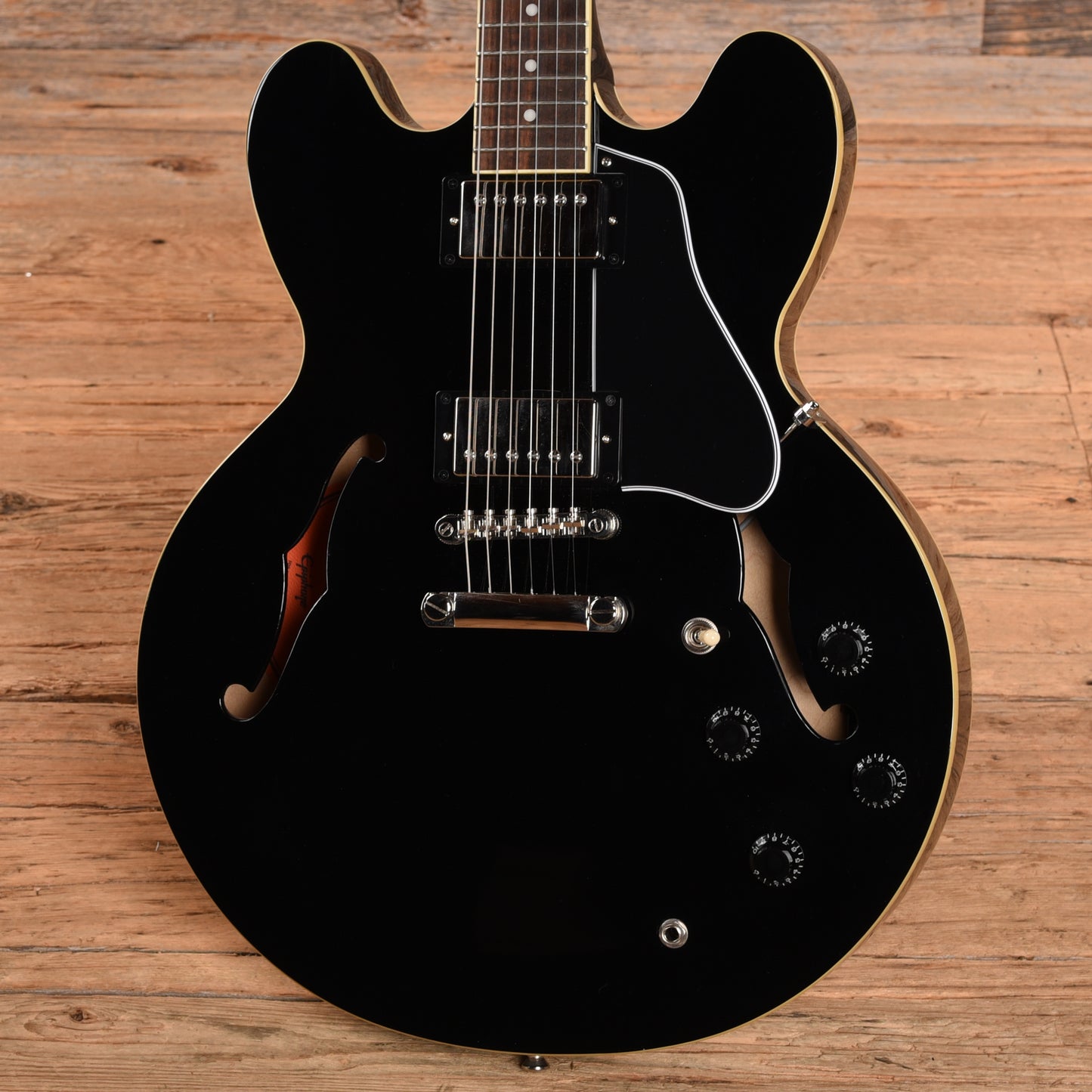 Epiphone ES-335 Ebony 2021 Electric Guitars