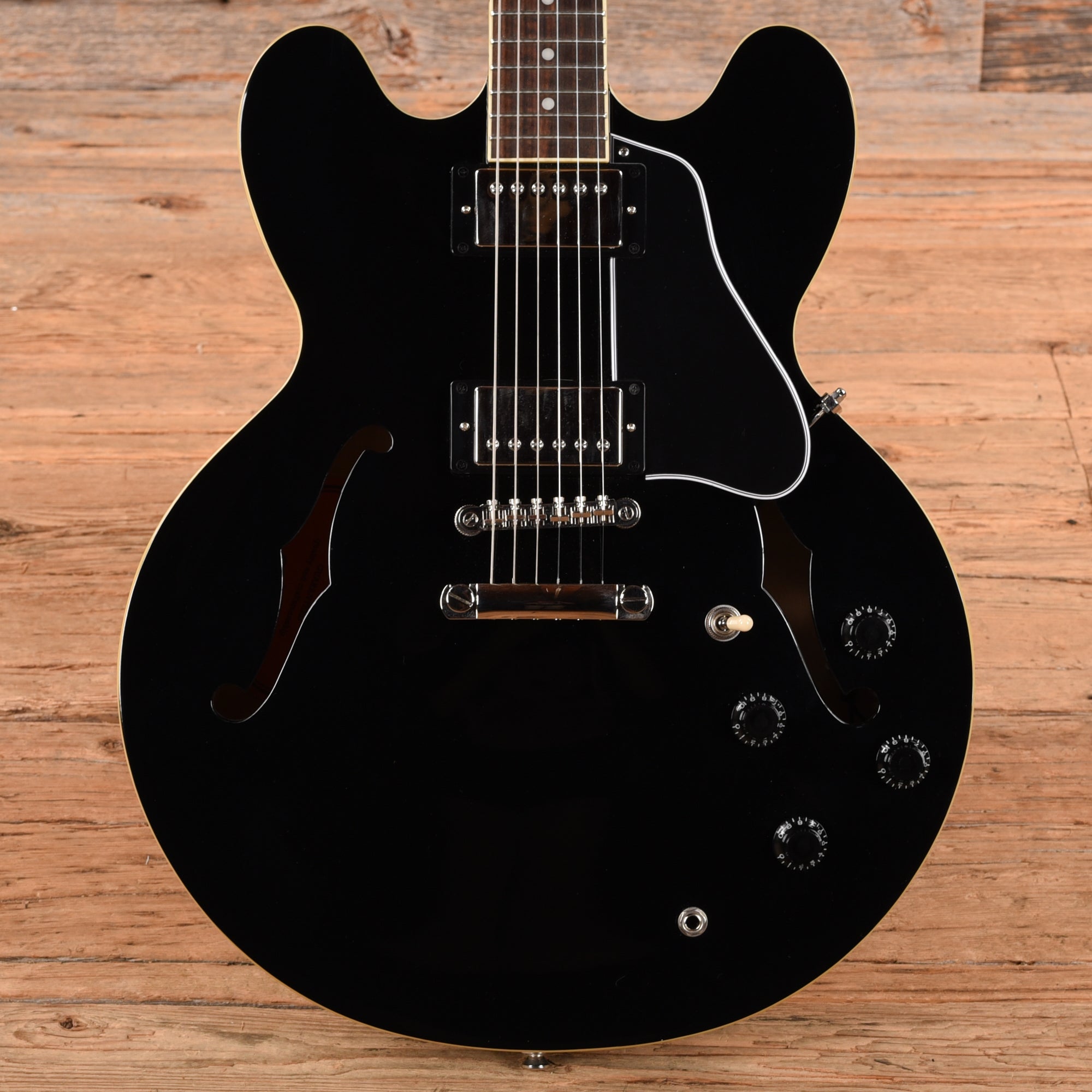Epiphone ES-335 Ebony 2021 Electric Guitars