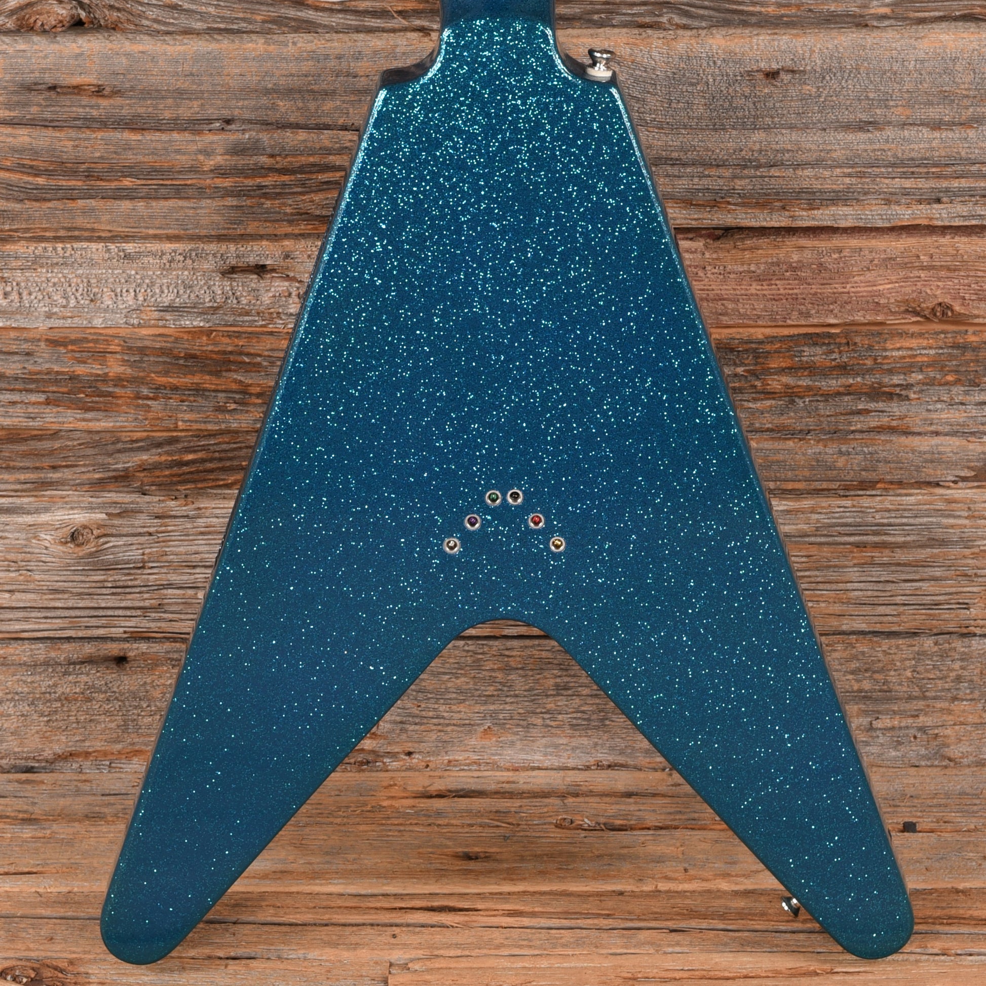 Epiphone Flying V Blue Sparkle 2024 Electric Guitars