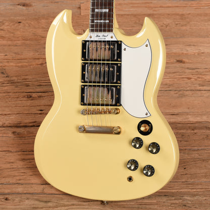 Epiphone G-400 Les Paul Custom Antique Ivory 2001 Electric Guitars