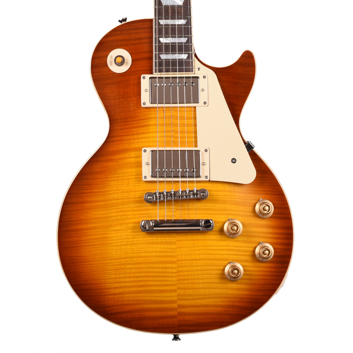 Epiphone Inspired by Gibson 1959 Les Paul Standard Reissue Golden Poppy Burst Electric Guitars
