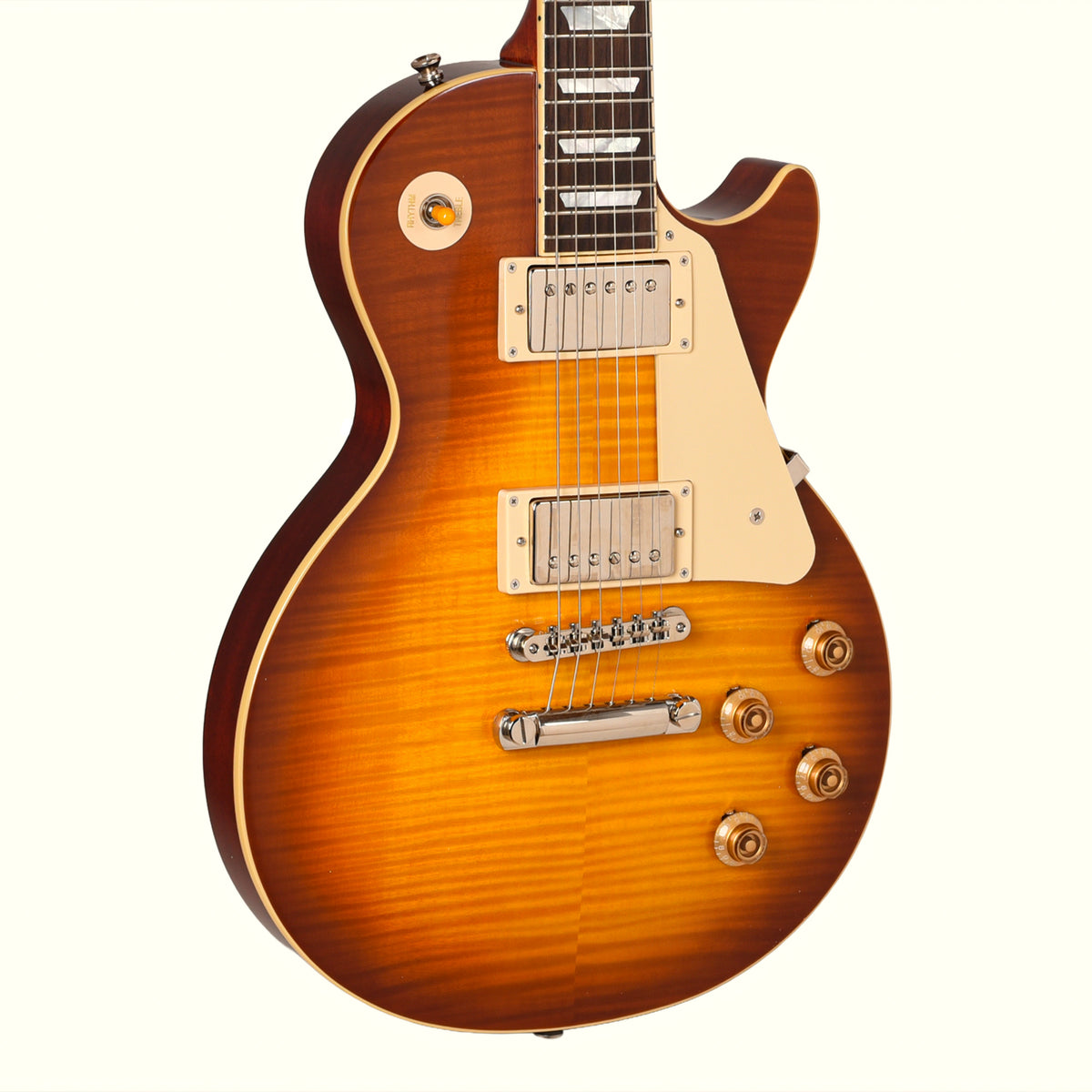 Epiphone Inspired by Gibson 1959 Les Paul Standard Reissue Golden Poppy Burst Electric Guitars
