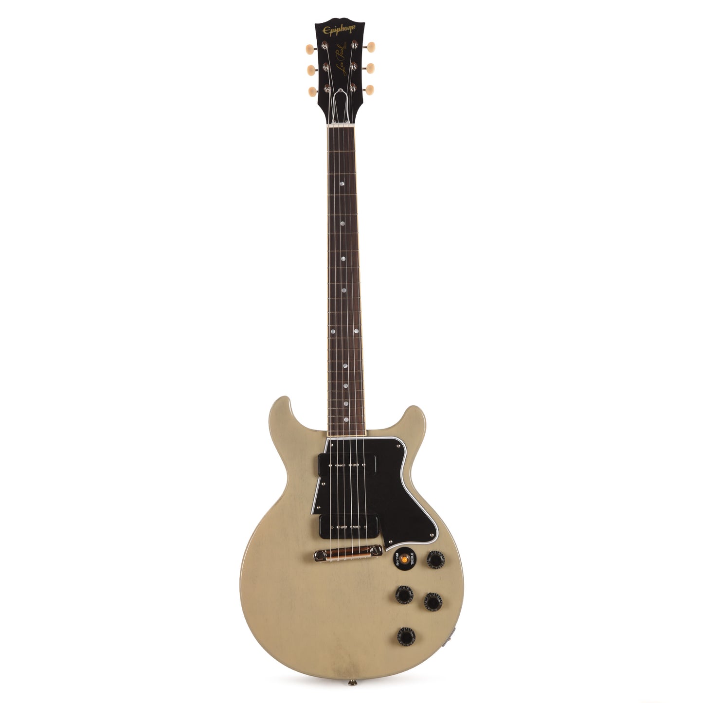 Epiphone Inspired by Gibson 1960 Les Paul Special Double Cut Reissue TV White Electric Guitars