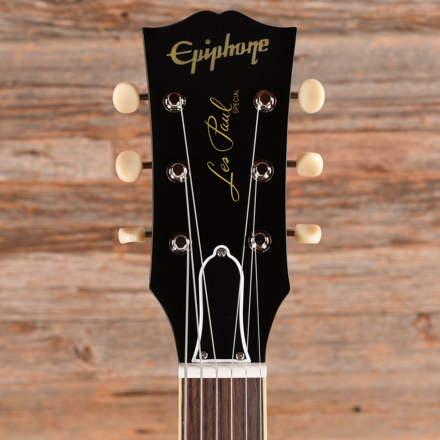 Epiphone Inspired by Gibson Custom 1960 Les Paul Special Double Cut Reissue Olive Drab w/Gibson Custom Underwound P-90 Soapbars Electric Guitars