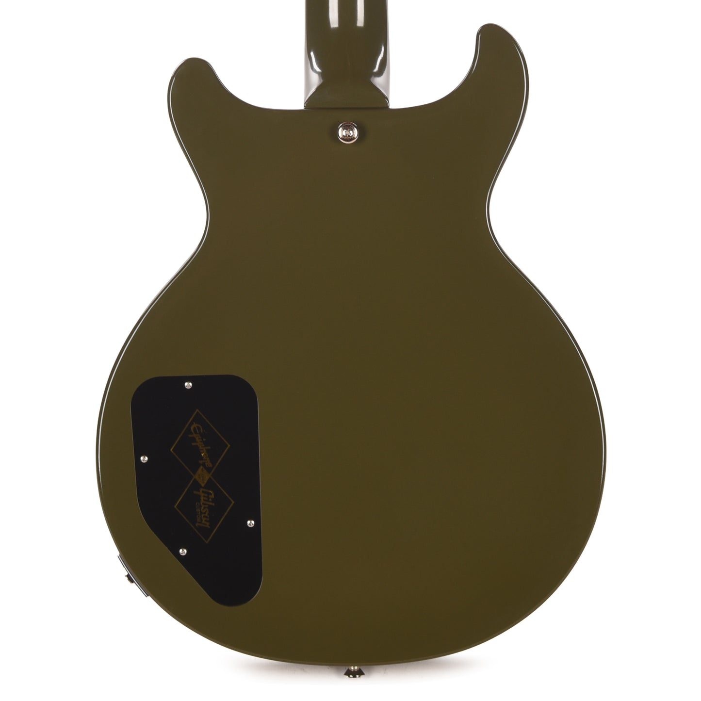 Epiphone Inspired by Gibson Custom 1960 Les Paul Special Double Cut Reissue Olive Drab w/Gibson Custom Underwound P-90 Soapbars Electric Guitars