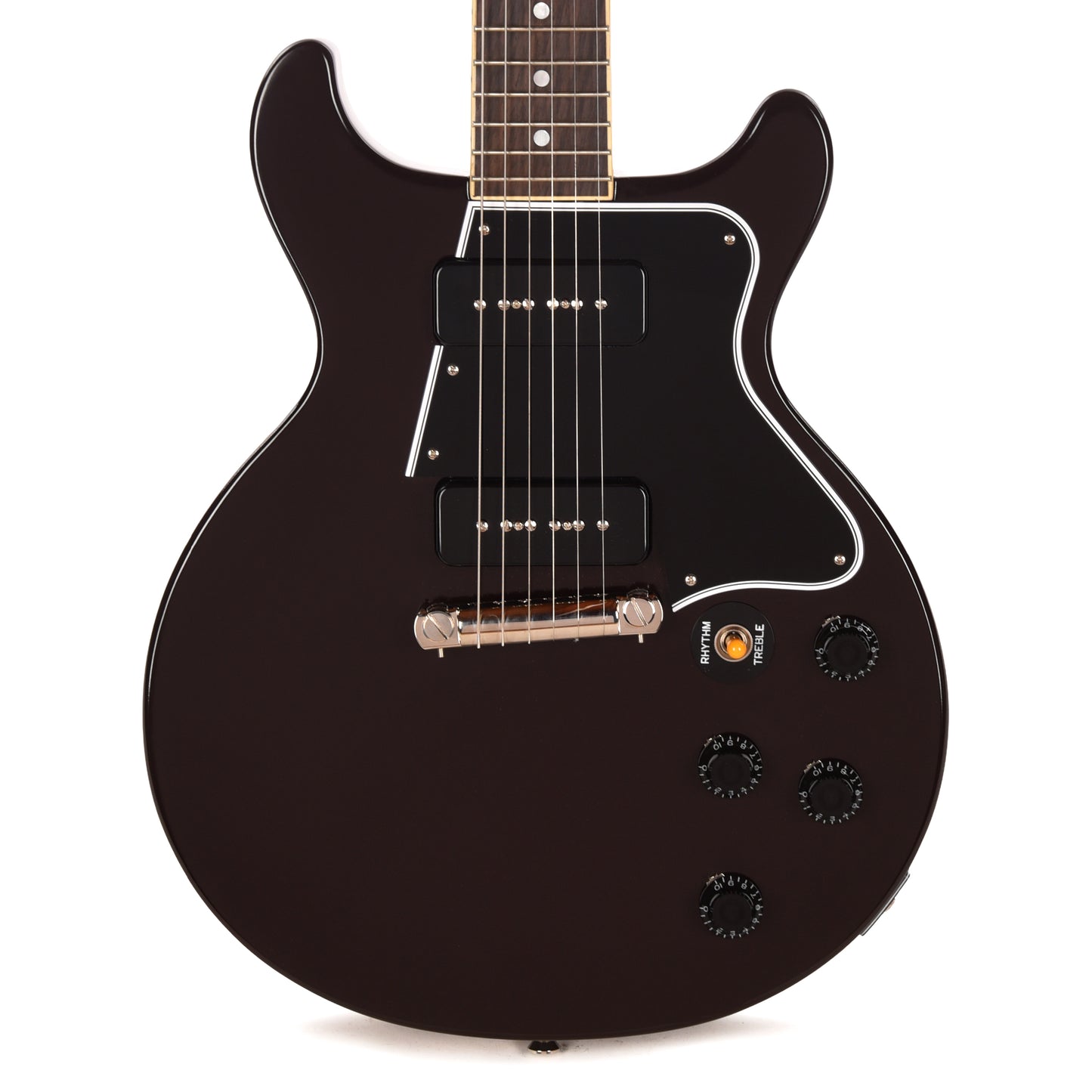 Epiphone Inspired by Gibson Custom 1960 Les Paul Special Double Cut Reissue Oxblood w/Gibson Custom Underwound P-90 Soapbars Electric Guitars