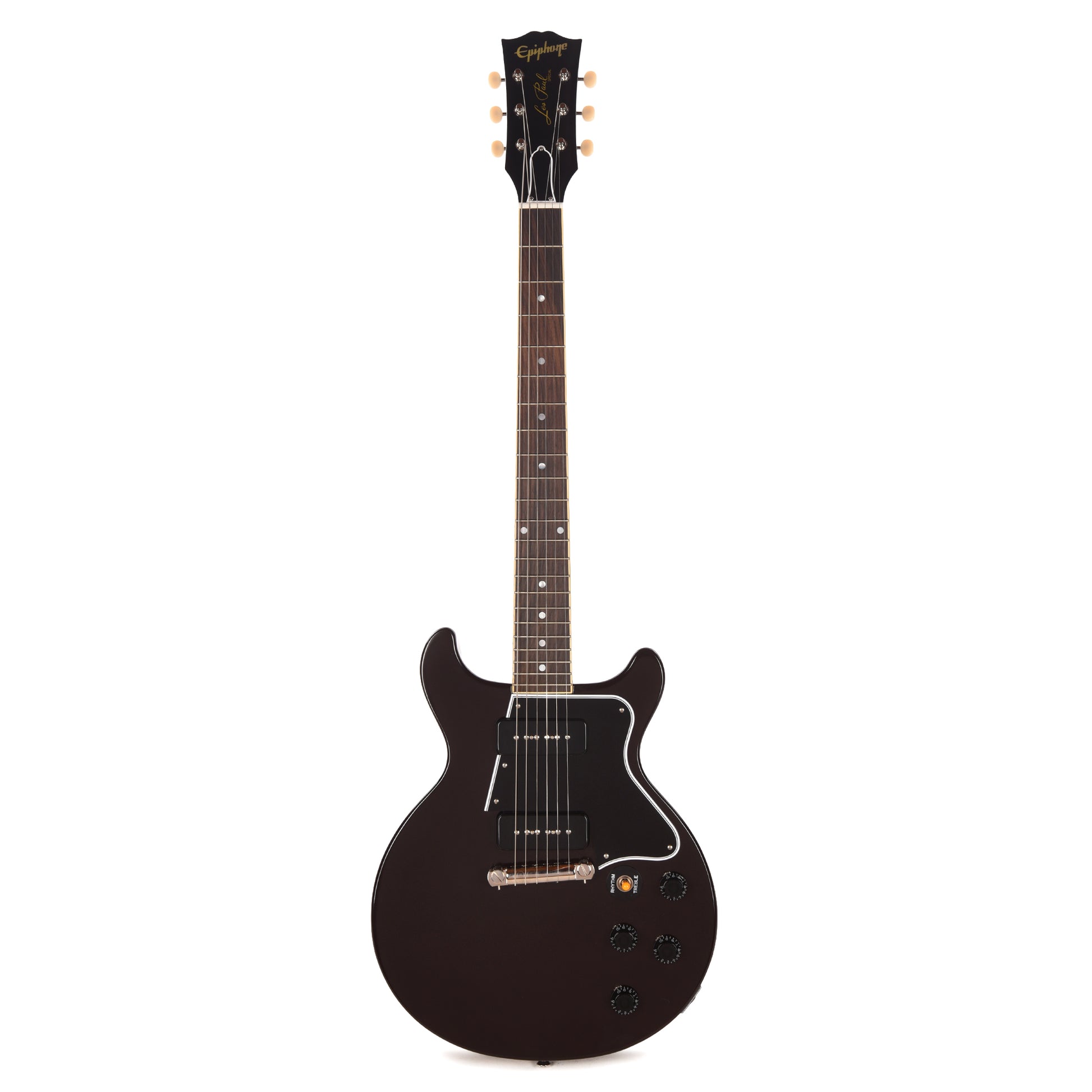 Epiphone Inspired by Gibson Custom 1960 Les Paul Special Double Cut Reissue Oxblood w/Gibson Custom Underwound P-90 Soapbars Electric Guitars