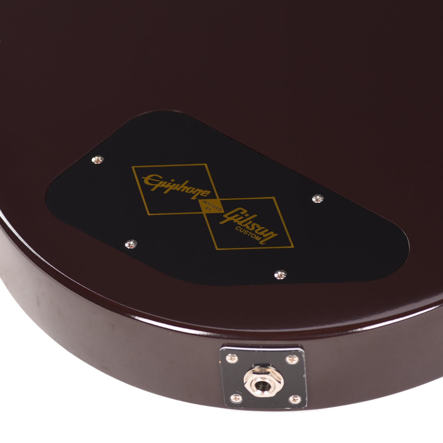 Epiphone Inspired by Gibson Custom 1960 Les Paul Special Double Cut Reissue Oxblood w/Gibson Custom Underwound P-90 Soapbars Electric Guitars