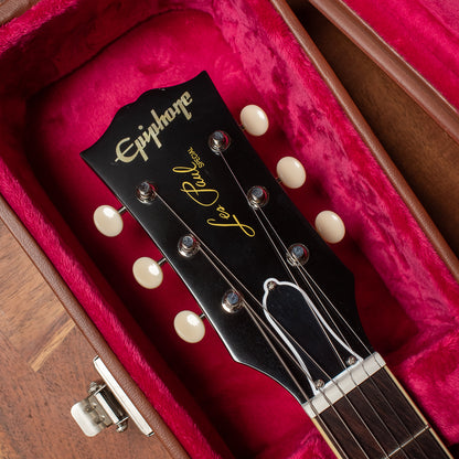 Epiphone Inspired by Gibson Custom 1960 Les Paul Special Double Cut Reissue Oxblood w/Gibson Custom Underwound P-90 Soapbars Electric Guitars
