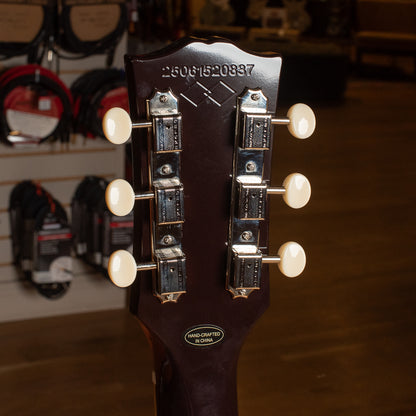 Epiphone Inspired by Gibson Custom 1960 Les Paul Special Double Cut Reissue Oxblood w/Gibson Custom Underwound P-90 Soapbars Electric Guitars