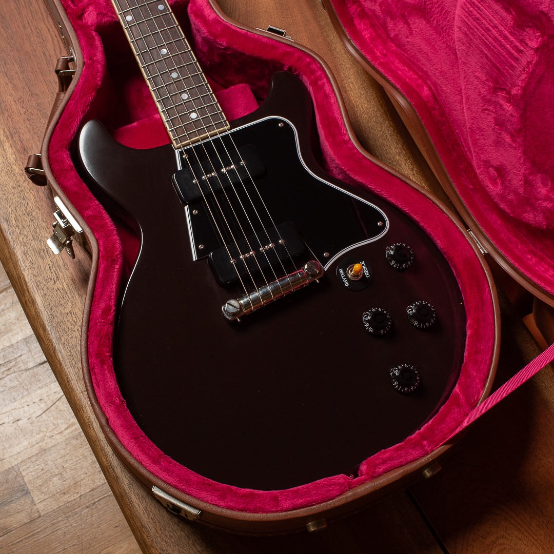 Epiphone Inspired by Gibson Custom 1960 Les Paul Special Double Cut Reissue Oxblood w/Gibson Custom Underwound P-90 Soapbars Electric Guitars