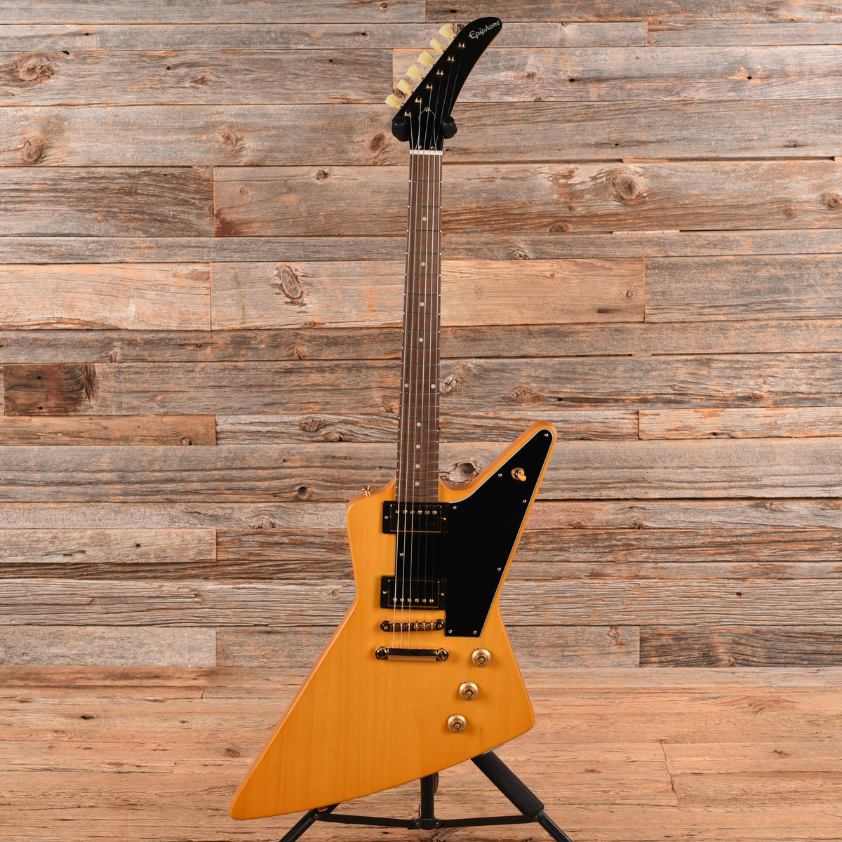 Epiphone Inspired by Gibson Custom 58 Korina Explorer Korina 2022 Electric Guitars