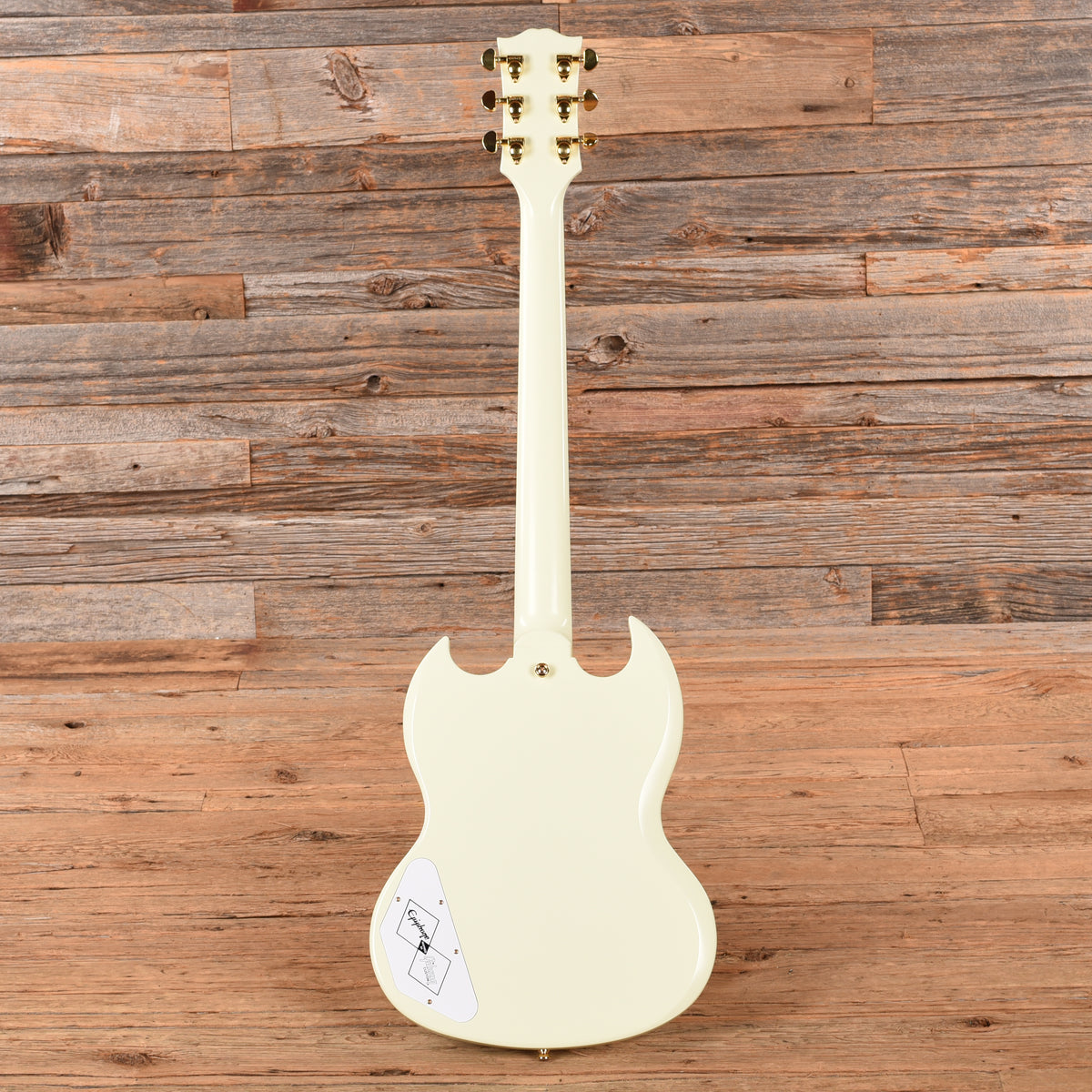 Epiphone Inspired by Gibson Custom '63 Les Paul Custom White 2025 Electric Guitars